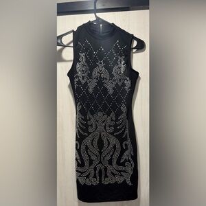 Elegant Black Sleeveless Dress